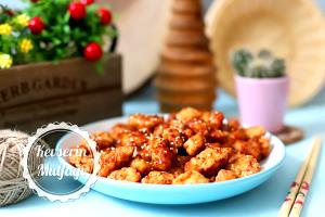 1/2 package (284 g) General Tso Chicken