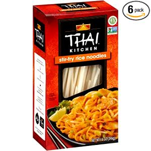 1/2 package (3 oz) Pad Thai Stir Fry Rice Noodles