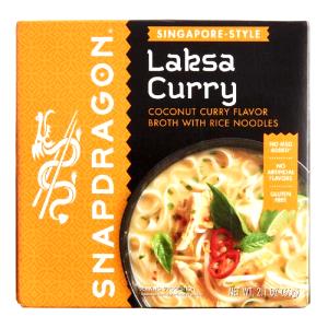 1/2 package (30 g) Singapore Curry Rice Noodle Soup Bowl