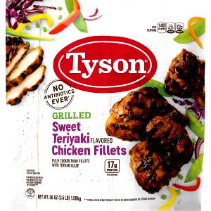 1/2 package (312 g) Grilled Chicken Teriyaki