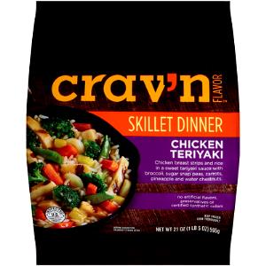 1/2 package (320 g) Skillet Sensations Chicken Teriyaki