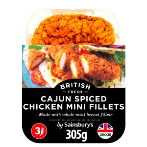 1/2 package (340 g) Cajun Style Chicken