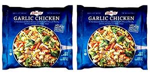 1/2 package (340 g) Garlic Chicken, Vegetables & Farfalle Complete Skillet Meal