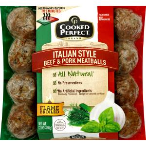 1/2 package (340 g) Steam Meal Italian Style Pork & Vegetables