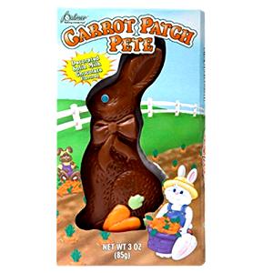 1/2 package (43 g) Carrot Patch Pete Chocolate Bunny