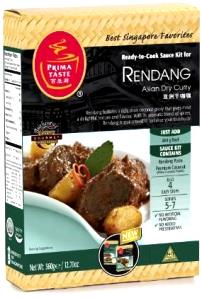 1/2 Package Rendang Vegetables Entree, Thai Cuisine