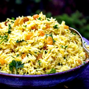 1/2 Package Spiced Rice With Raisins