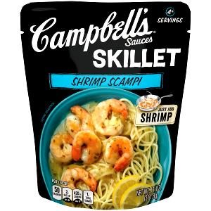 1/2 package with sauce (10.5 oz) Shrimp Scampi & Linguine