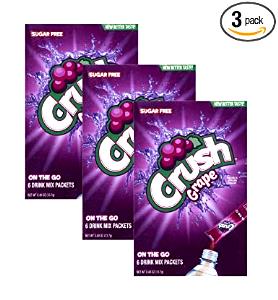 1/2 packet (1.1 g) Crush Grape Singles to Go