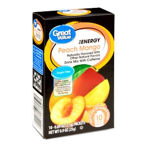 1/2 packet (1.2 g) Energy Peach Mango