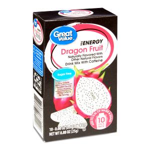 1/2 packet (1.25 g) Dragon Fruit Drink Mix