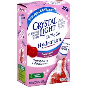 1/2 packet (1.3 g) On The Go Hydration Natural Berry Splash
