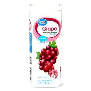 1/2 packet (1.5 g) Sugar Free Cran-Grape Drink Mix