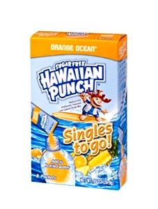 1/2 packet (1.6 g) Orange Sugar Free Drink Mix Hawaiian Punch Singles to Go!