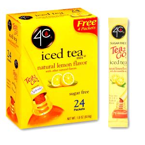 1/2 packet (4.5 g) Fast Flavor Sticks - Iced Tea with Lemon