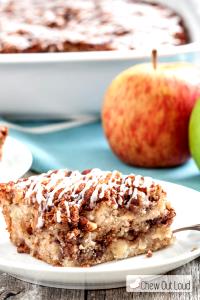 1/2 Piece Apple Strussel Coffee Cake