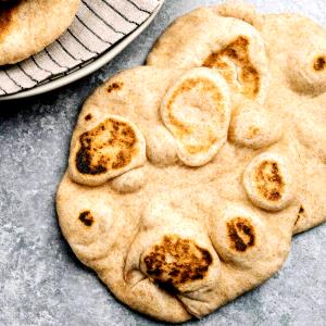 1/2 pita (28 g) Whole Wheat Pita Bread