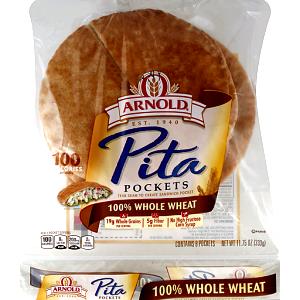 1/2 pita (30 g) 100% Whole Wheat Extra Thin Pockets
