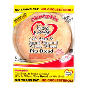 1/2 pita (39 g) Stone Ground Whole Wheat Pita Bread