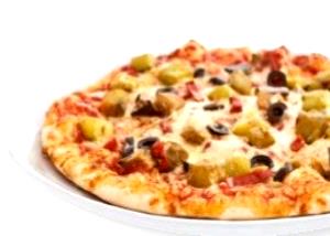 1/2 pizza (119 g) Mediterranean Pizza