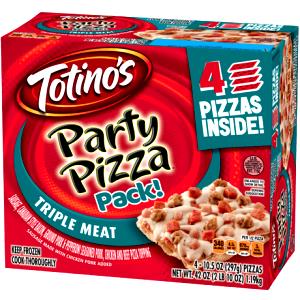 1/2 pizza (149 g) Triple Meat Party Pizza
