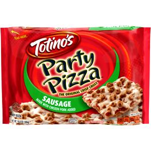 1/2 pizza (153 g) Sausage Crisp Crust Party Pizza