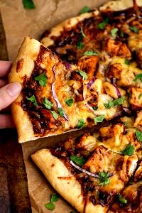 1/2 pizza (191 g) BBQ Chicken Pizza