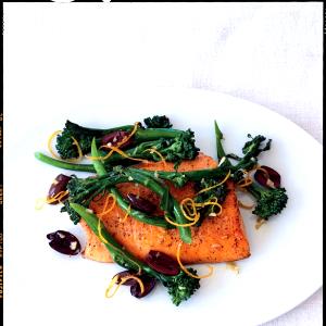 1/2 Portion Arctic Char Half Portion Wood-Grilled Or Broiled, With Broccoli