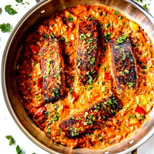 1/2 Portion Blackened With Cajun Spices Preparation Add: Half Portion Wood-Grilled Or Broiled, With Broccoli