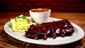 1/2 rack BBQ Pork Ribs