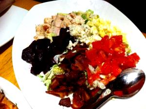 1/2 salad CPK Cobb Salad with Ranch Dressing & Beets (Half)