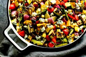 1/2 salad Grilled Vegetable Salad