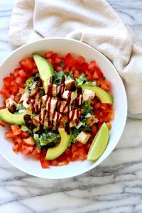 1/2 salad The Original BBQ Chicken Salad (Half)