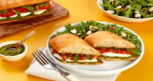 1/2 sandwich (115 g) Veggie Caprese