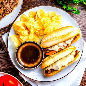 1/2 sandwich (222 g) French Dip