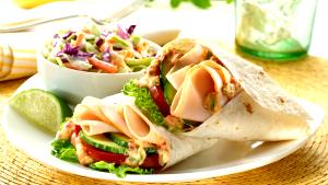 1/2 Sandwich Chipotle Turkey Wrap