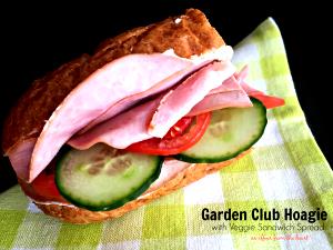 1/2 sandwich Club Hoagie