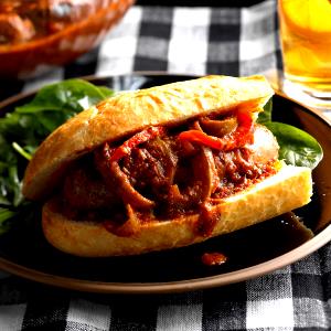 1/2 sandwich Italian Sausage Hoagie