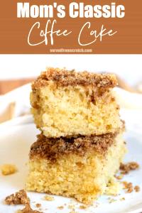 1/2 Serving Classic Coffee Cake