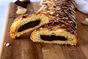 1/2 slice (56.7 g) Chocolate Bread