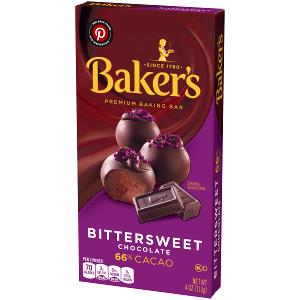 1/2 square (14 g) Bakers Bttrswt Choc Bar
