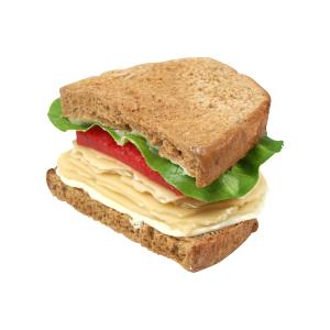 1/2 sub (213 g) Turkey on Wheat Bread (Half)