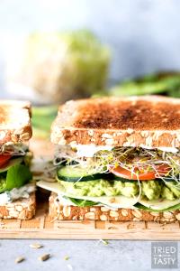 1/2 sub (6 oz) Veggie Sub Sandwich on Wheat Bread