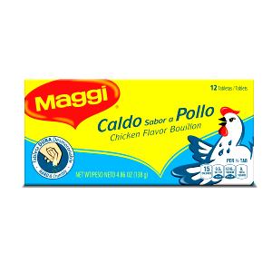 1/2 tablet (6 g) Chicken Flavor & Tomato Bouillon