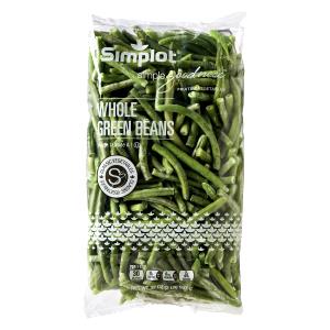 1/2 tray (92 g) Whole Green Beans