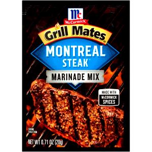 1/2 Tsp Marinade Mix, Montreal Steak