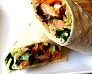 1/2 wrap (151 g) Grilled Chicken Wrap