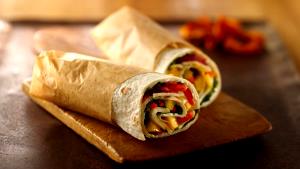 1/2 wrap (415 g) Veggie Garden Wrap