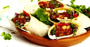 1/2 wrap Veggie-Terranean