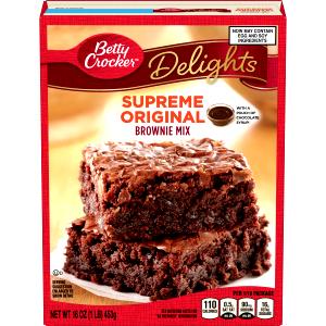 1/20 package (32 g) Original Supreme Brownie Mix with Hershey